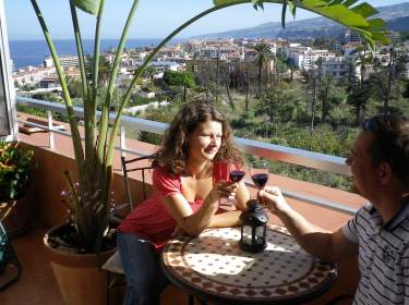 Puerto de la Cruz: FeWo mit Pool & herrlicher Aussicht am Taoropark